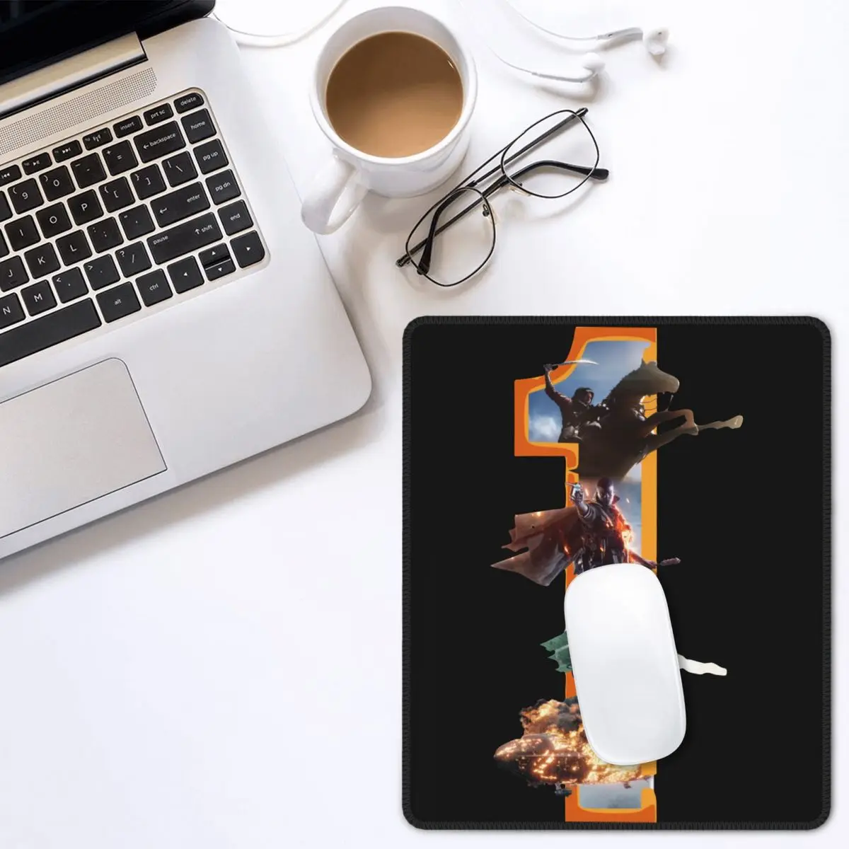 

Bf1 Battlefield 1 Number One Mouse Pad Battle Field War Shooter Games with Locking Edge Mat Pads Rubber PC Table Decor Cover