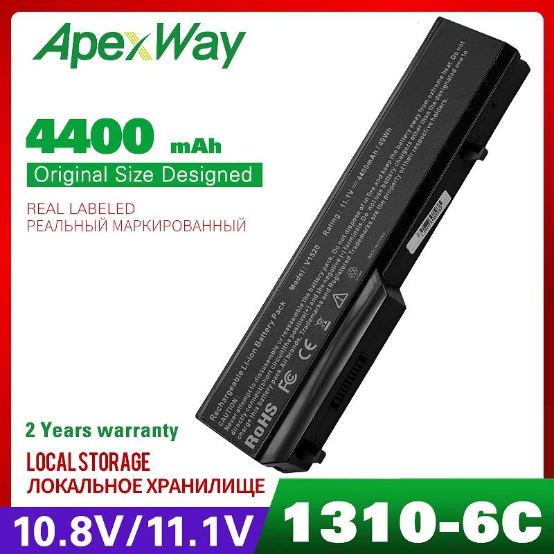 4400 мАч Аккумулятор для Dell Vostro 1310 1320 1510 1520 1521 2510 K738H 0K738H 0N950C G274C N950C N956C N958C t112C T114C