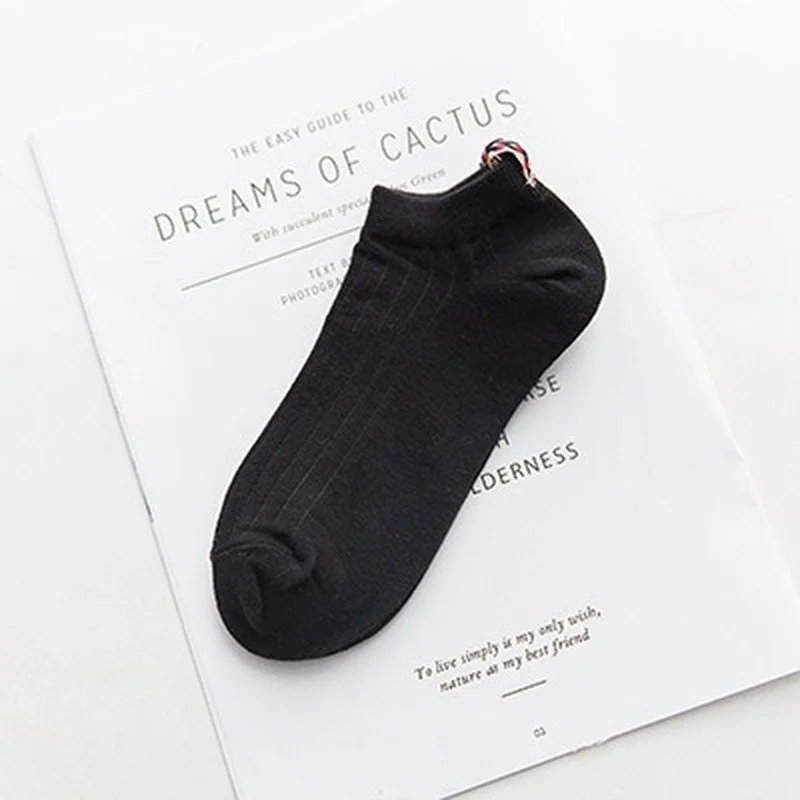 

Spring and Summer New Style Socks Wholesale Cotton Japanese Standard Shallow Mouth Boat Socks Ladies Pinstripe Short Socks