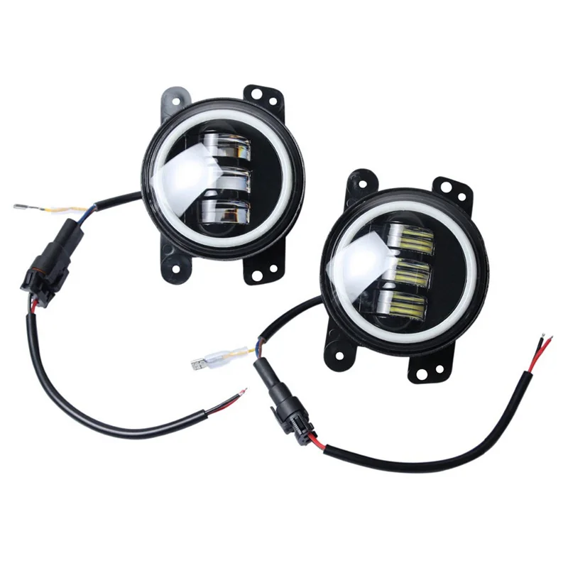 Фары головного света FADUIES 4 дюймовые круглые светодиодные противотуманные фары 30