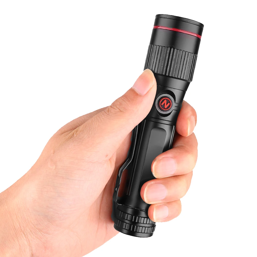 Многофункциональный тактический фонарь 18650 OSRAM P8 светодиодный фонарик с тремя режимами зарядки usb масштабируемый светодиодный перезаряжаемый фонарик