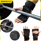 Перчатки для тренажерного зала, мужские Перчатки для фитнеса и тяжелой атлетики, спортивные тренировочные перчатки для горизонтального бара, нескользящие перчатки для тренажерного зала, мужские перчатки