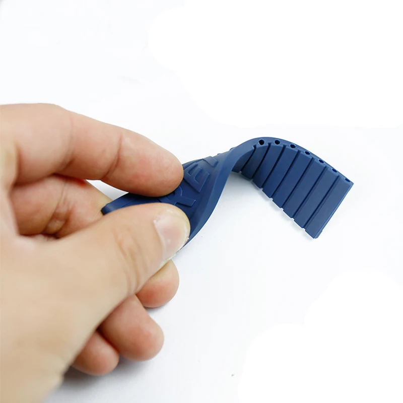 Watch accessories 22mm 24mm men's rubber strap suitable for Breitling ladies waterproof silicone sports strap
