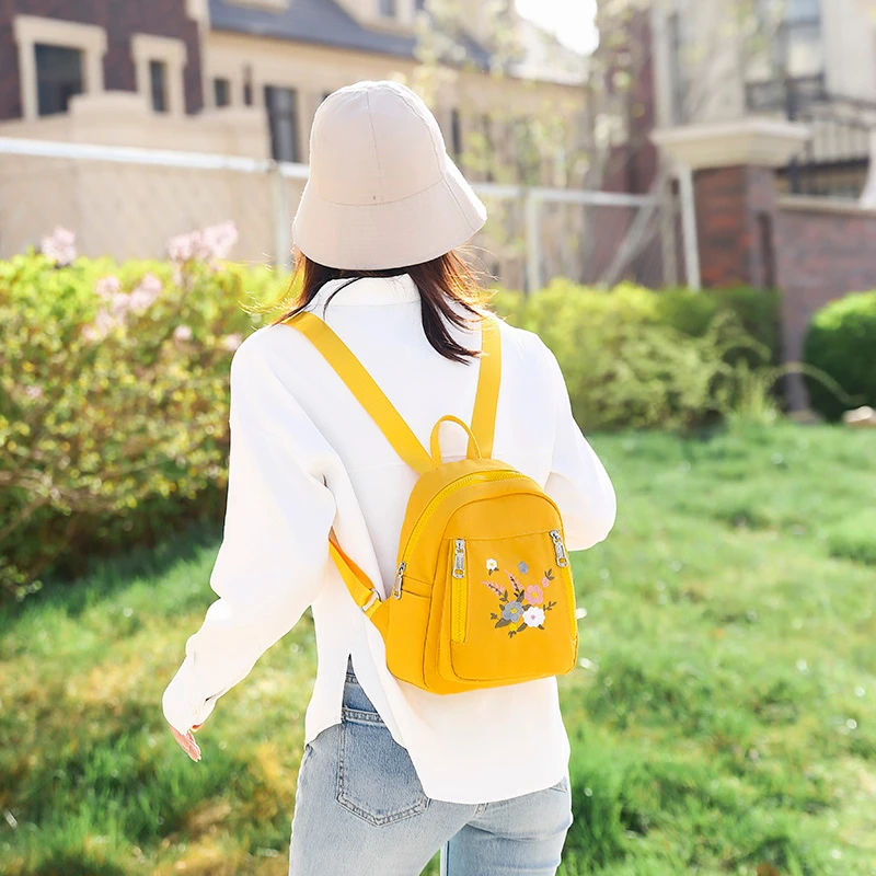 Брендовый Дизайнерский Модный женский рюкзак маленькая многофункциональная