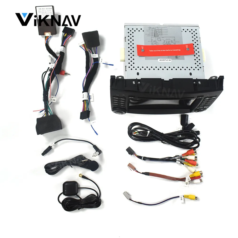Автомагнитола 2DIN на Android DVD плеер стерео радио Авто Аудио GPS навигация для BENZ A B Class