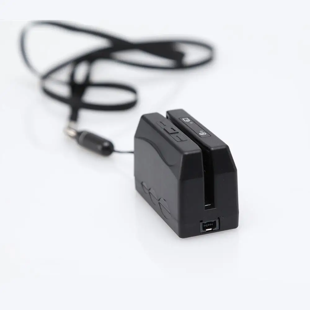 Купить Переносной мини-300 салфетки считыватель магнитных карт 3 дорожки Hi/короче спереди и длиннее сзади) сборщик данных только окна Применение для...