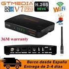Декодер gtmedia V7 pro DVB S2S2XT2, тюнер, спутниковый ресивер с USB, Wi-Fi, H.265 HEVC, 10 бит, PK Gtmedia V7 PLUSV7 S2X, быстрый