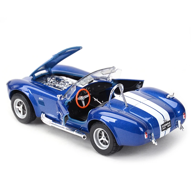 Классический автомобиль Welly 1:24 1965 Shelby Cobra 427 литые автомобили Коллекционная