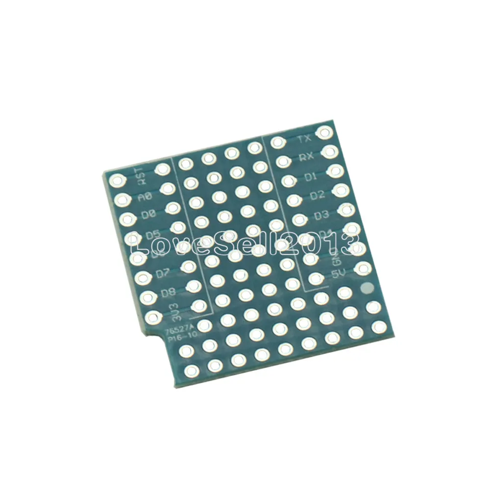 Печатная плата щит для WeMos D1 Mini двухсторонняя удлинительная совместимая с