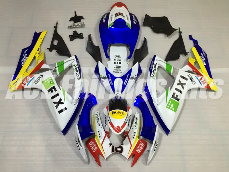

New ABS Motorcycle Whole Fairings Kit Fit For SUZUKI GSX-R600 GSX-R750 06 07 600 750 K6 GSXR 600 750 2006 2007 FIXI