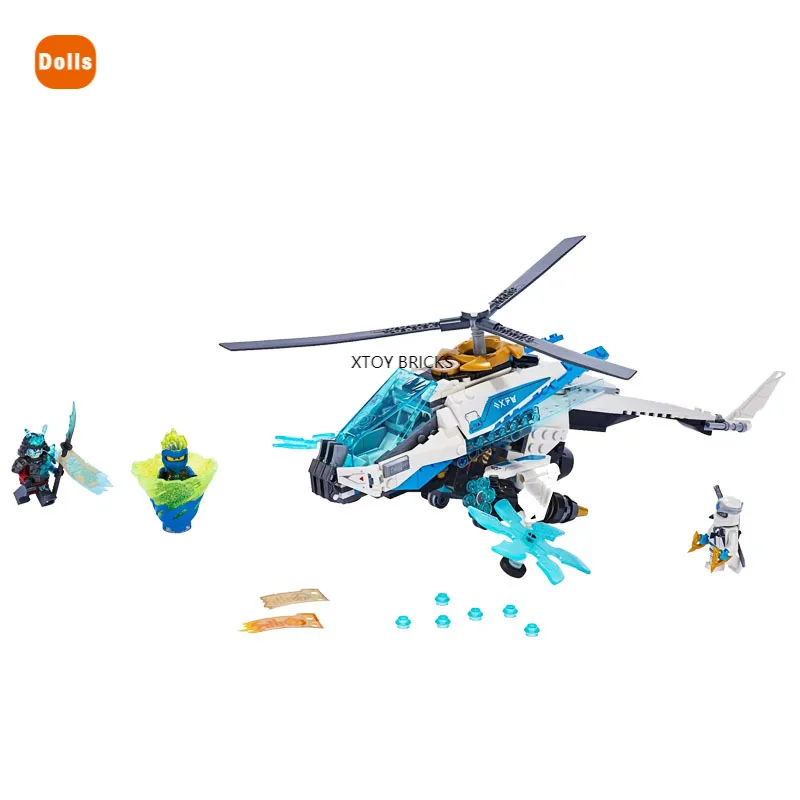 

2019 Новая серия кирпичей Shuricopter совместимый 70673 строительные блоки наборы игрушки для детей Рождественский подарок