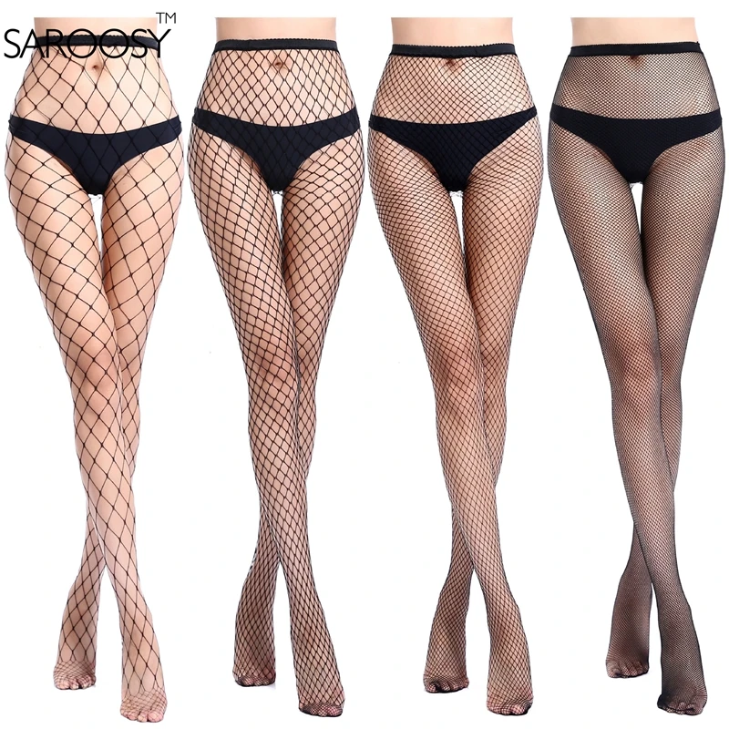 SAROOSY 2017 новые сексуальные ажурные высокие эластичные колготки для женщин ночного