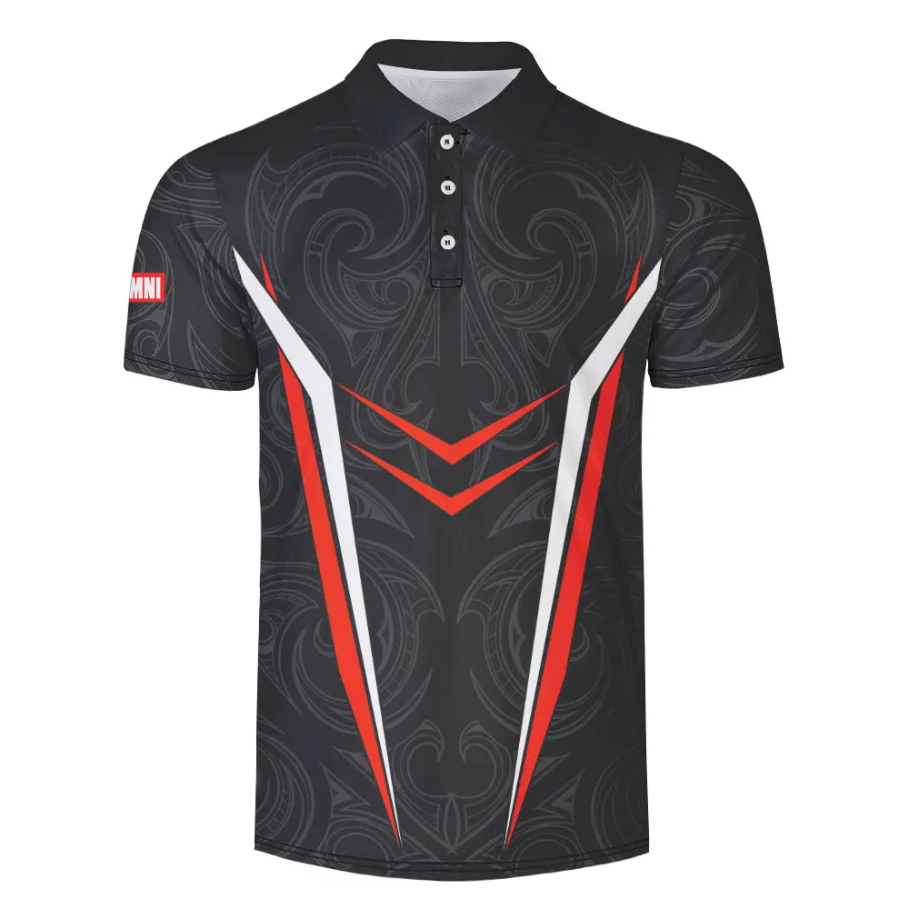 WAMNI брендовая модная быстросохнущая Мужская рубашка для бадминтона 3D теннисная