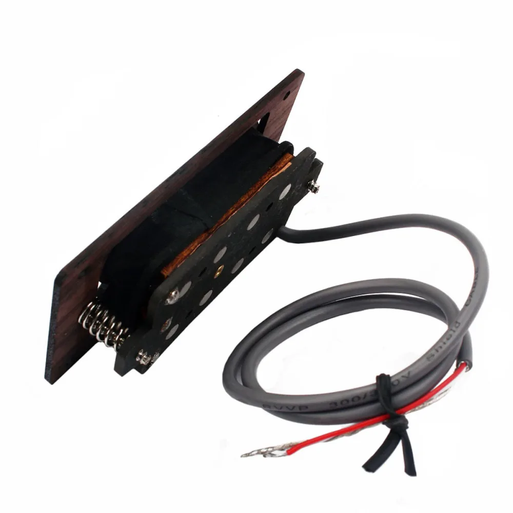 Кленовая древесина 4 струны медиаторы для хамбакера коробка сигар аксессуары