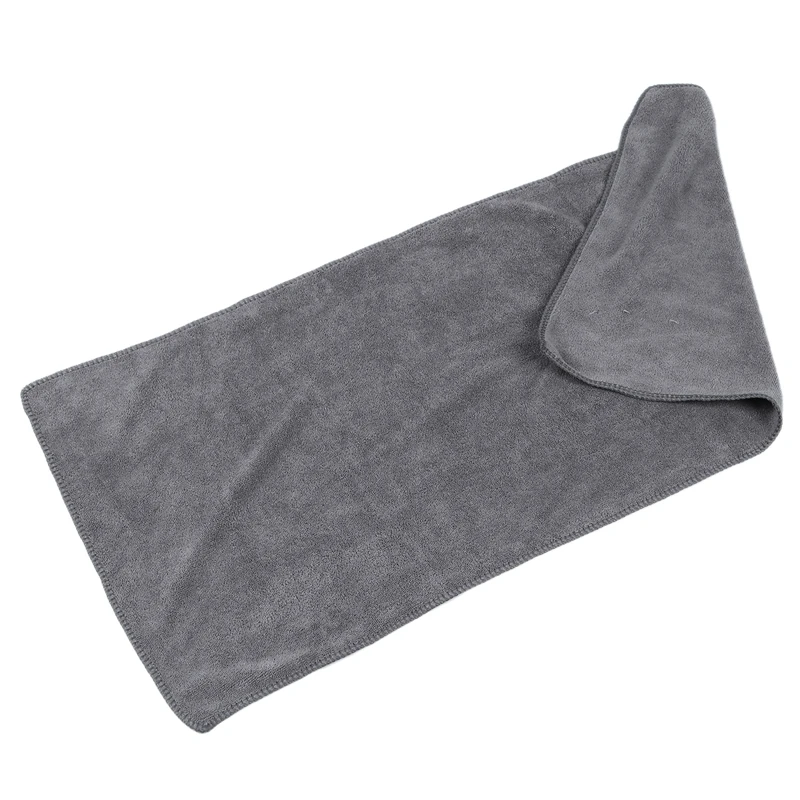 

Microfiber Kitchen Towels - Highly Absorbent Soft and Lint Free Dish Towels Gray