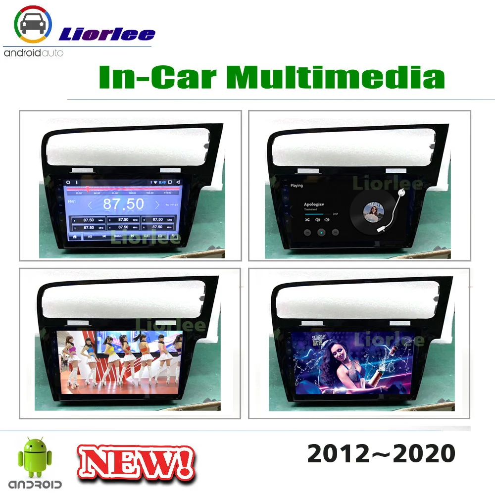 Автомобильный мультимедийный плеер для VW Golf MK7 RHD 2012 ~ 2020 2din Android радио стерео