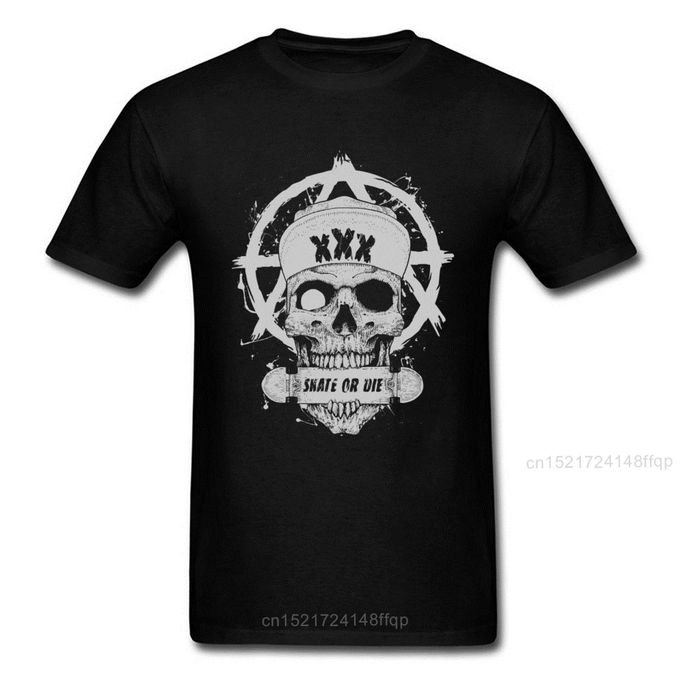 Skate or Die Steampunk мужские черные футболки Death Skull Lover хипстерская футболка в стиле хип