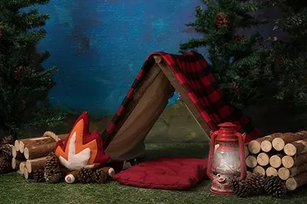 

Виниловый фон для детской фотосъемвечерние с изображением палатки для вечеринки в честь Дня Рождения