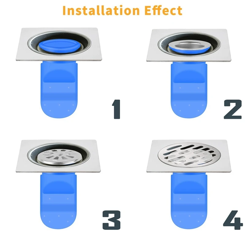 4 упаковки односторонний клапан для труб в туалете