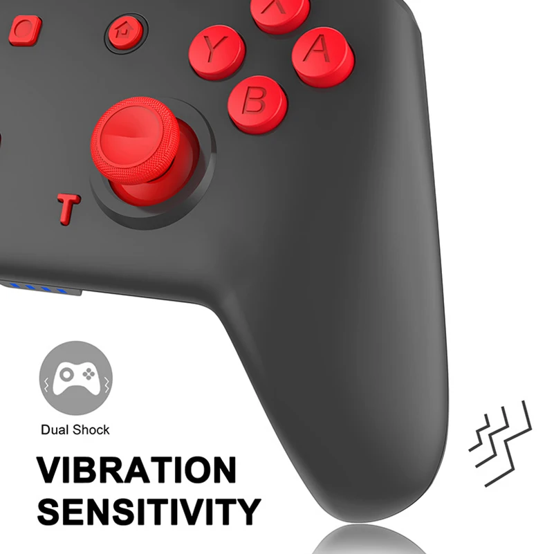 Беспроводной Bluetooth контроллер для Nintendo Switch Pro совместимый с переключателем ПК