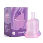 Менструальная чаша из жидкого силикона, женская гигиеническая менструальная чаша, эластичная менструальная чаша, коллектор для женщин