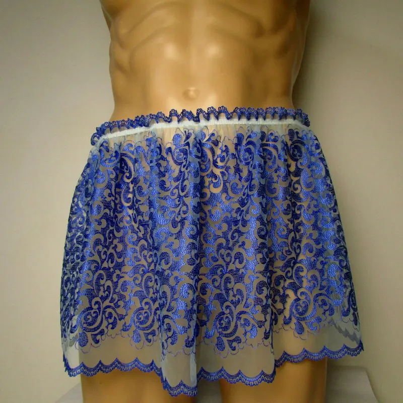 Розовое кружевное нижнее белье для мужчин прозрачное сексуальное белье| |