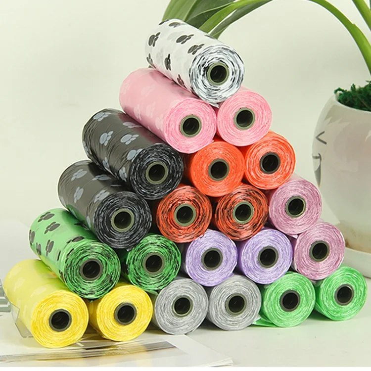 Пакеты для выгула домашних животных разлагаемые мешки мусора 50 рулонов 150 шт. |