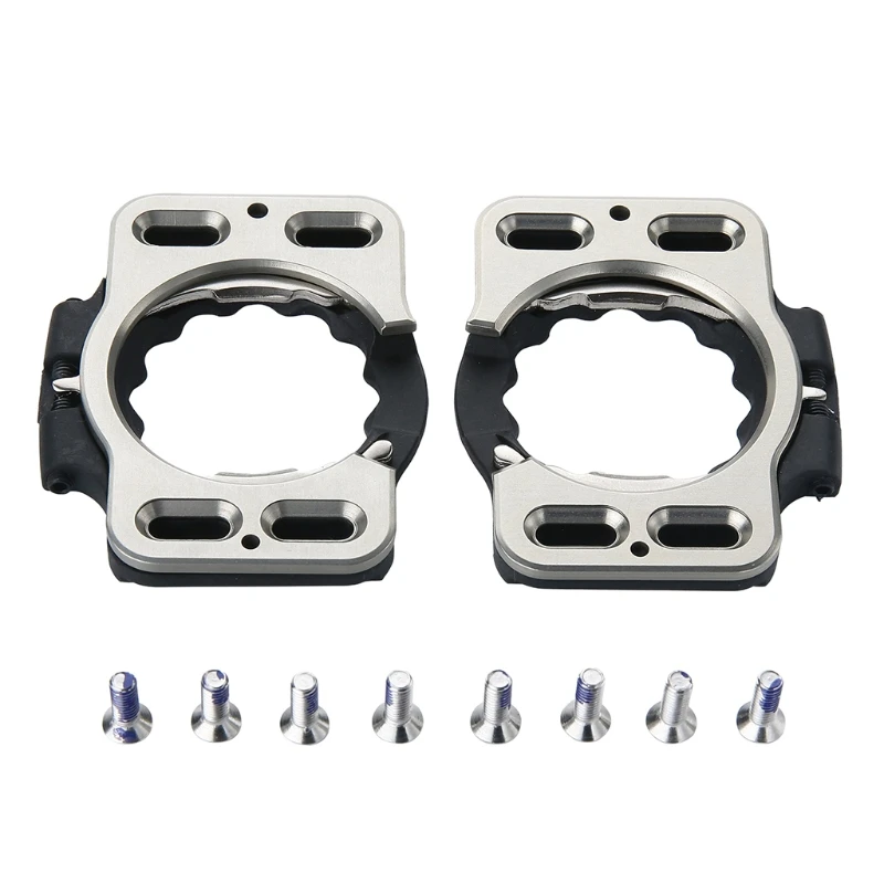 

1pair Quick Release Road Bicycle Pedal Cleats Protection Cover Self-locking Bike Pedal Cleat Cycling Parts