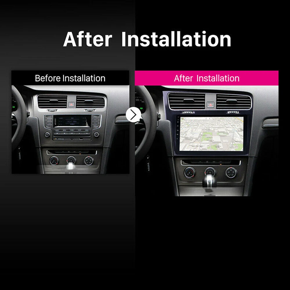 10 1 &quotAndroid автомобильный Радио мультимедийный плеер для VW/Volkswagen/Golf 7 стерео GPS