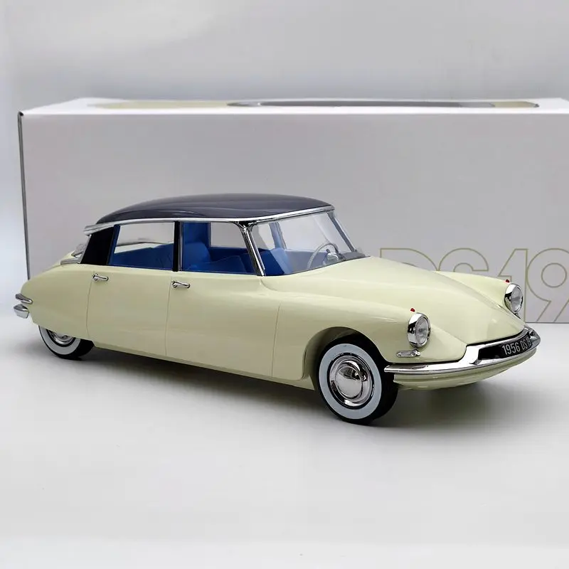 1:12 Norev для Citroen DS 19 1956 цвета шампанского и баклажана 121565 литые модели Ограниченная