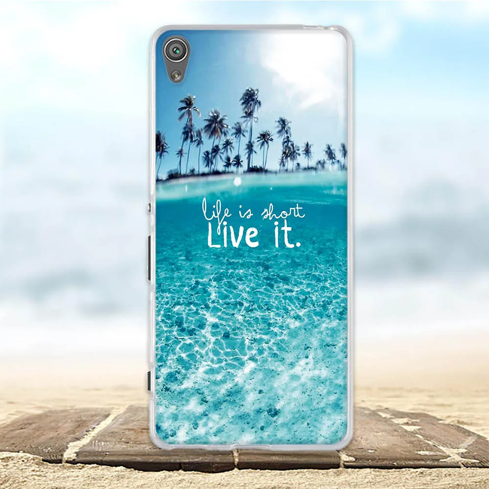 

For Sony Xperia XA XA1 Plus XA1 Ultra Case Cover Soft Silicone TPU Bags Cute Shell For Sony Xperia XA F3111 F3112 Phone Cases