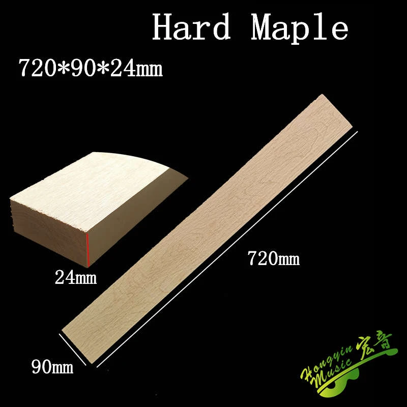 

720*90*24mm hard maple Guitar Neck High Quality Wood Electric guitar neck DIY Handmade Guitar Accessories