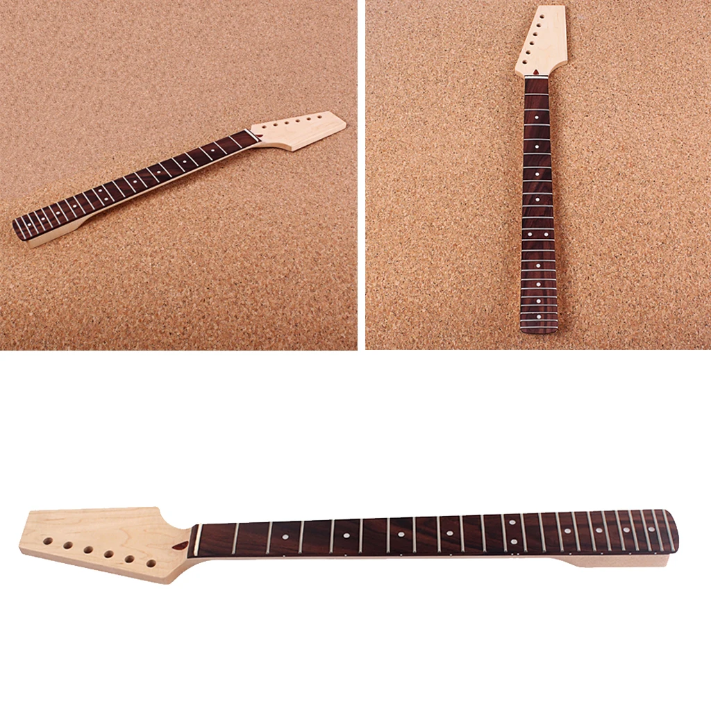 

Electric Guitar Neck DIY Exquisite for Guitars Parts Replace 22 Frets