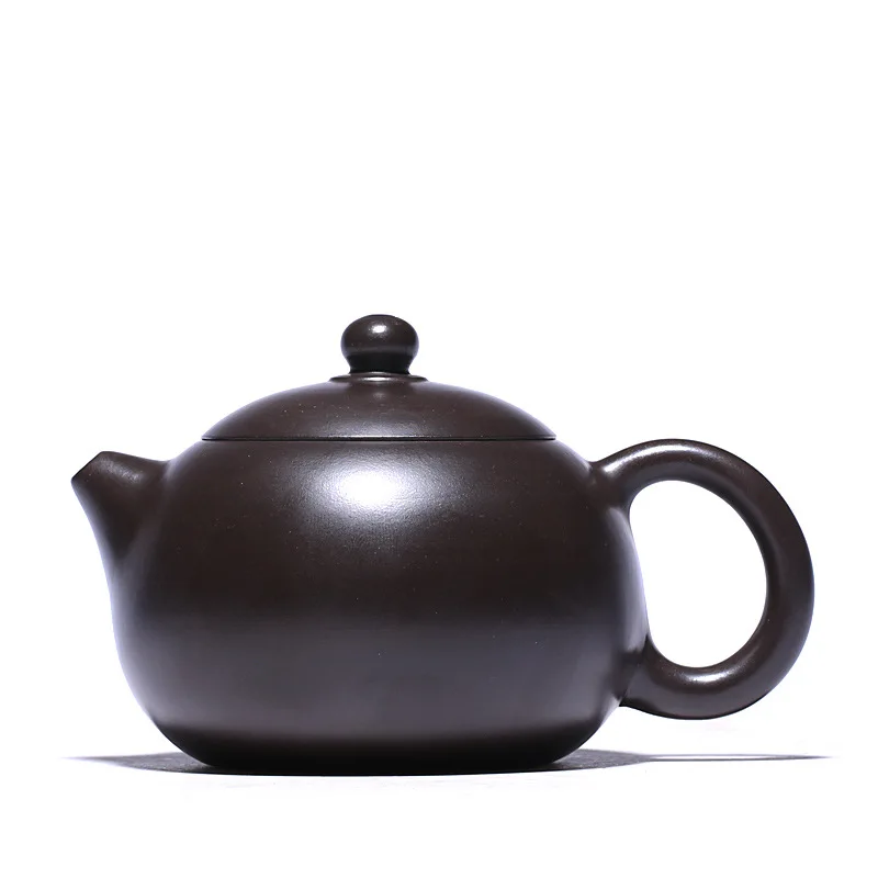 

Yixing purple clay pot raw ore black clay Xishi pot Li Lihua handmade teapot and tea set goods