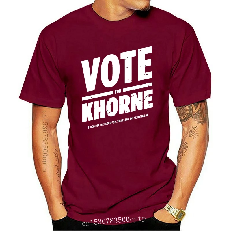 

Men t-shirt Vote for Slaanesh Damaged tshirt Women t shirt