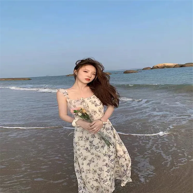 

2YJ2347 Spring Summer Polka Dot Print Dress Women 2021 New Casual Lace Up V Neck Full Sleeve Slim Short Dress