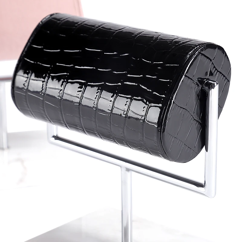 Metal leather watch display stand, watch table stand, watch stand, table holder, display storage holder, marble base
