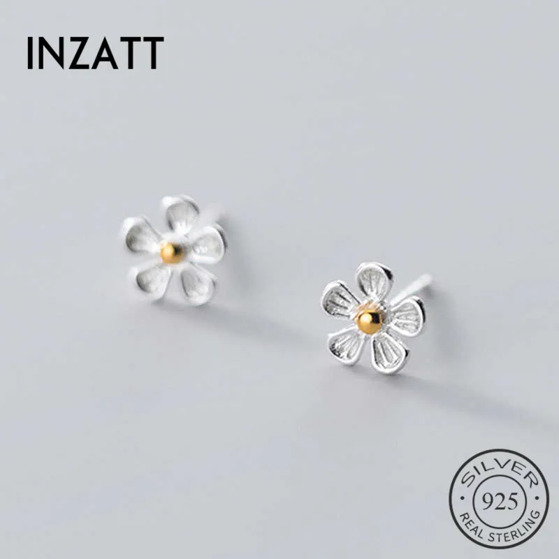 

Женские серьги-гвоздики из серебра 925 пробы с цветком