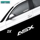 Наклейка на окна автомобиля, 2 шт., для MITSUBISHI ASX