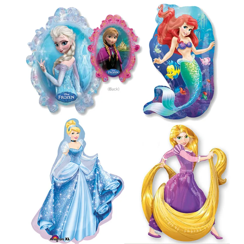 

Disney foil Frozen princess Mermaid balloon Snow White