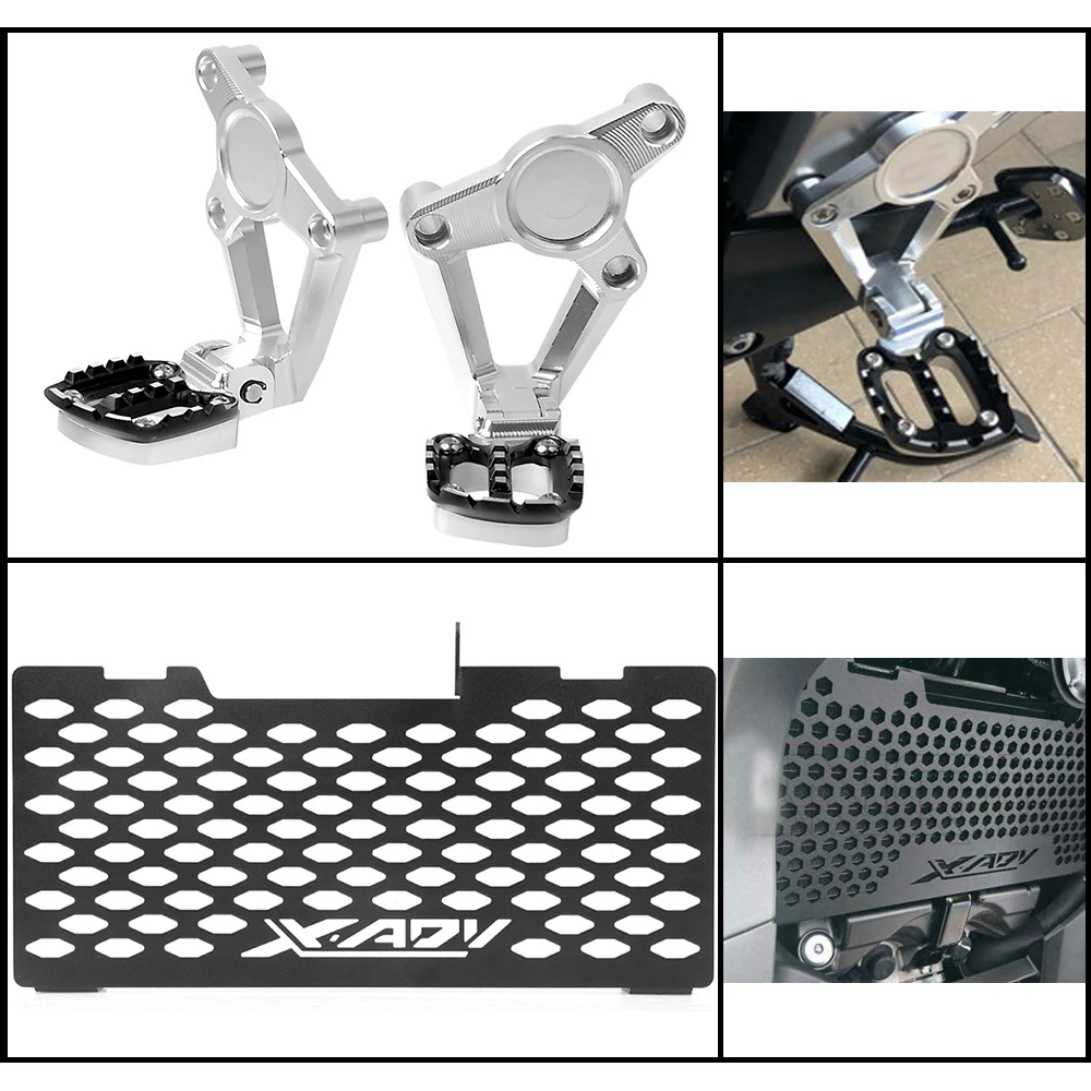 Аксессуары для мотоциклов складные Задние подножки подставка ног решетка