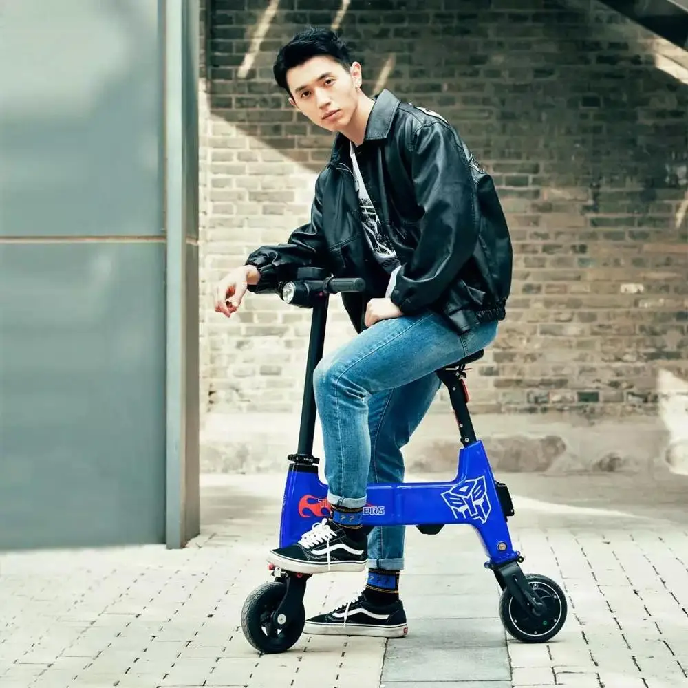 Himo H1 мини электрический велосипед 36 в Скрытая литиевая батарея складной