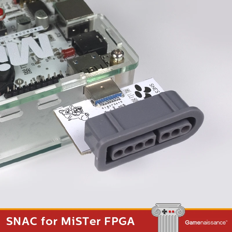 SNAC для mr FPGA серийный встроенный конвертер аксессуаров SNES SFC NES FC MD | Электроника