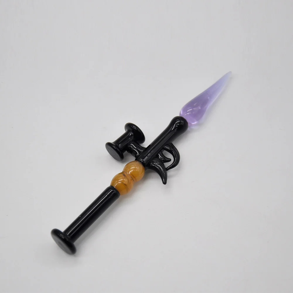 HORNET 98K Shape Glass Dabber Tool 130MM Oil Rigs Dab Stick Carving For E Nail Quartz Banger Smoking Water Pipe |