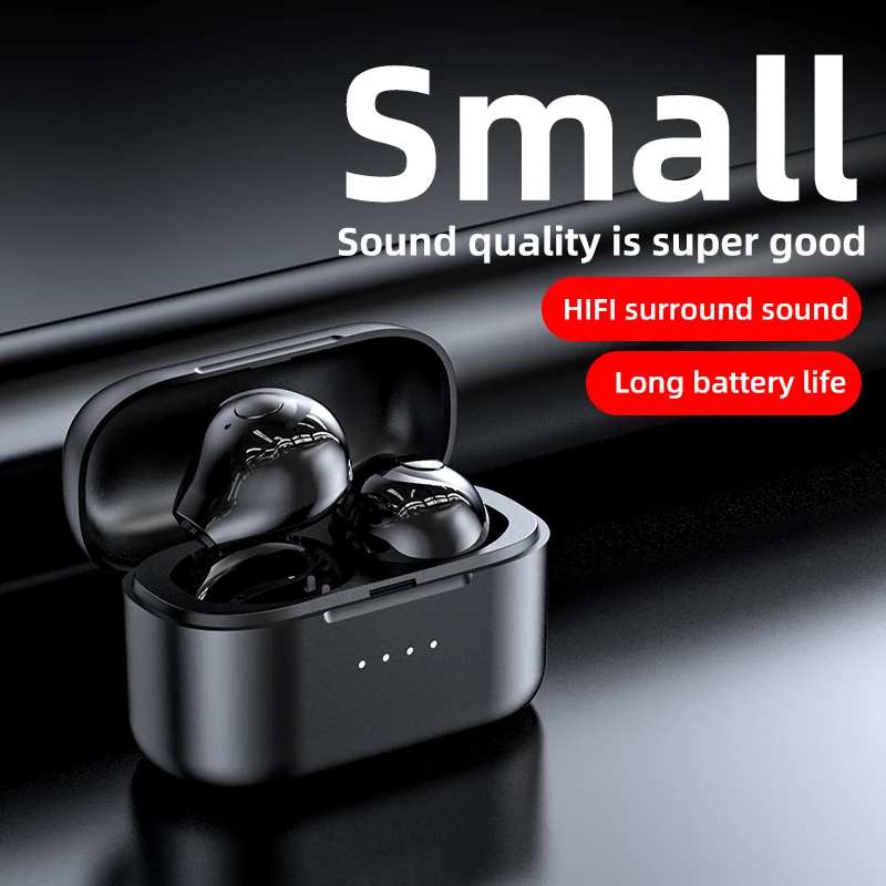 

Mini Bluetooth Earphone TWS-BL08A Sports Business Binaural Intelligent Noise Reduction Long Standby Fashionable Wireless Earbuds