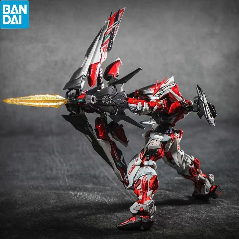 

Bandai Аниме Gunpla Mg 1/100 Red Heresy Change/красная модель потерянная сборная игрушка робот Gundam экшн-фигурка детское украшение