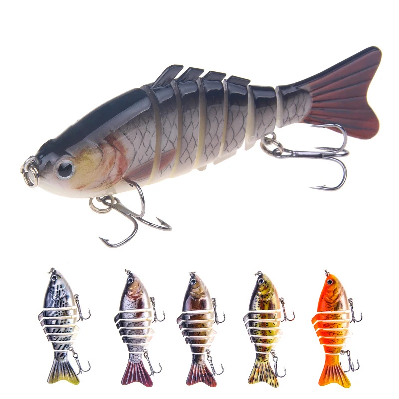 Горячая Распродажа 7 секция 10 см/16 г искусственная многосоставная рыба Тонущая