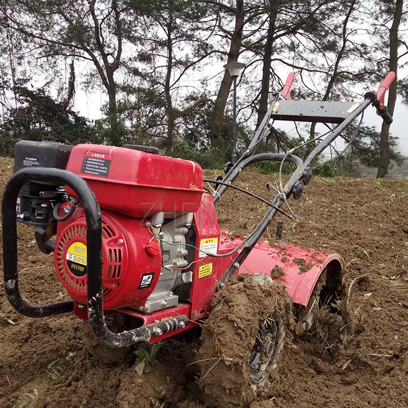 Multifunction Gasoline Rotary Tiller Small Home Orchard Vegetable Field Garden Ditching Weeding Micro Tillage Machine Cultivator |