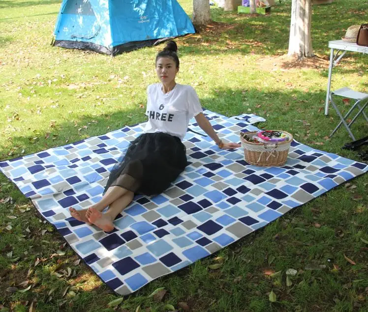 Водонепроницаемый складной коврик для пикника 200x200 см | Спорт и развлечения