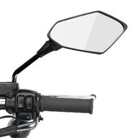 2pcs scooter e bike rearview mirrors motorcycle rear view mirror electrombile back side convex mirror 8mm 10mm hd wide vision